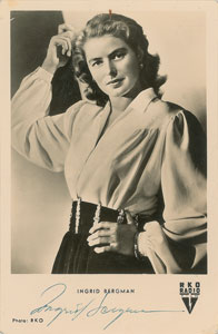 Lot #722 Ingrid Bergman