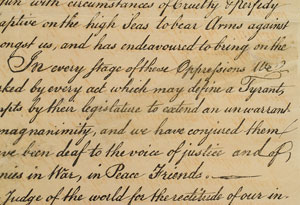 Lot #53  Declaration of Independence Force Print - Image 4