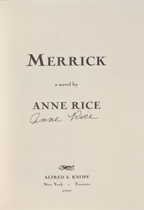 Lot #537 Anne Rice - Image 6