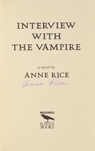 Lot #537 Anne Rice - Image 8