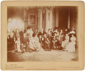 Lot #224  King Edward VII and Queen Alexandra - Image 1
