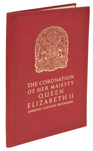 Lot #217  British Coronation Ceremonies - Image 3