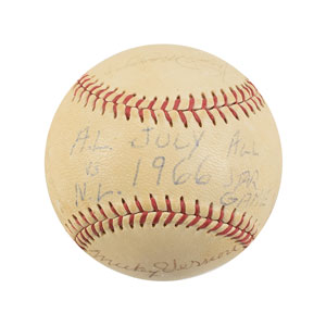 Lot #787  Baseball Hall of Famers and Stars: 1966 - Image 3