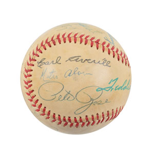 Lot #784  Baseball Hall of Famers and Stars - Image 2