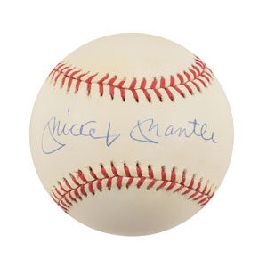 Lot #798 Mickey Mantle, Willie Mays, and Duke