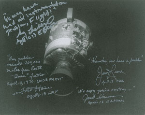 Lot #372  Apollo 13 - Image 1