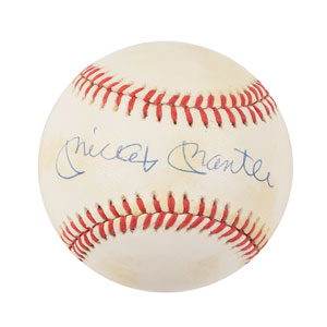 Lot #797 Mickey Mantle