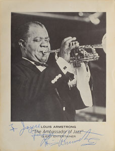 Lot #602 Louis Armstrong - Image 2