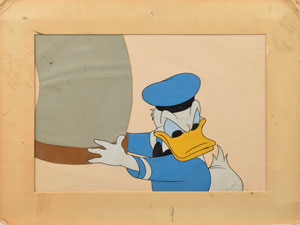 Lot #453  Donald Duck production cel - Image 1