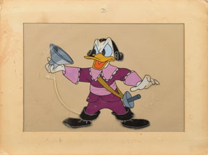 Lot #454  Donald Duck production cel - Image 1