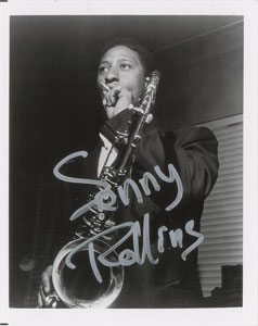 Lot #606 Sonny Rollins