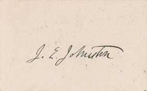 Lot #335 Joseph E. Johnston