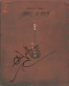 Lot #653  Pearl Jam: Eddie Vedder