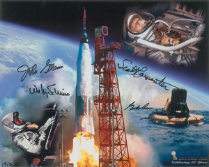 Lot #397  Mercury Astronauts - Image 1