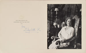 Lot #275  Elizabeth, Queen Mother - Image 1