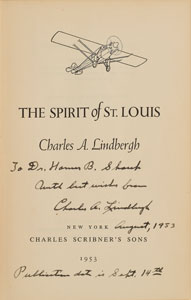 Lot #346 Charles Lindbergh