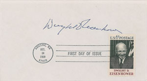 Lot #140 Dwight D. Eisenhower - Image 1
