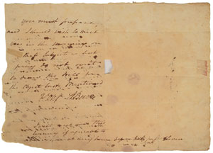 Lot #180 Aaron Burr - Image 2