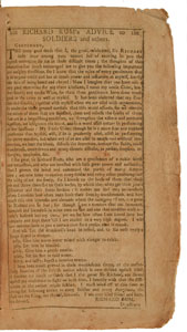 Lot #15 The North-American's Almanack: 1776