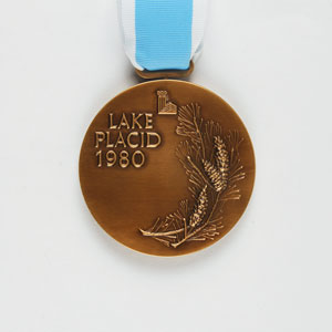 Lot #3149  Lake Placid 1980 Winter Olympics Bronze Winner’s Medal - Image 2