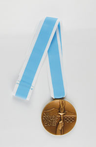 Lot #3149  Lake Placid 1980 Winter Olympics Bronze Winner’s Medal - Image 4