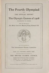 Lot #3035  London 1908 Summer Olympics Official Report in Hardcover - Image 4