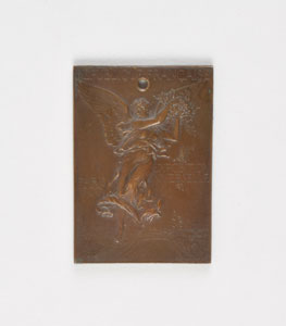 Lot #3009  Paris 1900 Summer Olympics Bronze Winner's Medal for Firefighting - Image 1