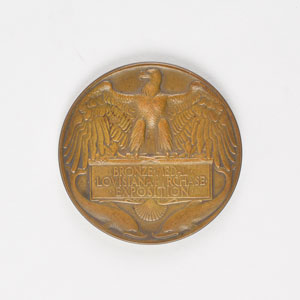 Lot #3023  St. Louis 1904 Bronze Exposition Medal - Image 2