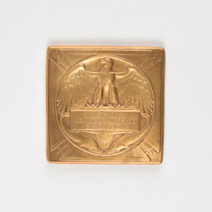 Lot #3024  St. Louis 1904 Gilt Silver Exposition Medal - Image 2