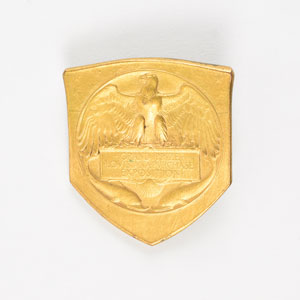 Lot #3027  St. Louis 1904 Gilt 'Uniface' Grand Prize Exposition Medal - Image 1