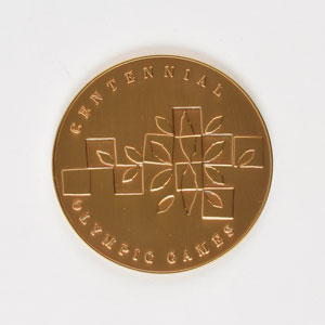 Lot #3178  Atlanta 1996 Summer Olympics Bronze Participation Medal - Image 2