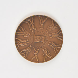 Lot #3110  Melbourne 1956 Summer Olympics Bronze Participation Medal - Image 2