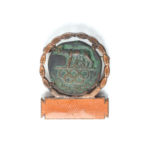 Lot #9581  Rome 1960 Summer Olympics Guest Badge - Image 1