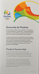 Lot #3203  Rio 2016 Summer Olympics Torch with Stand - Image 6