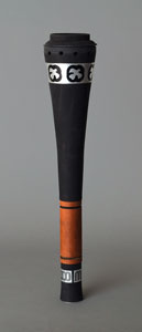 Lot #3138  Mexico City 1968 Summer Olympics ‘Black Wood Handle’ Torch - Image 1