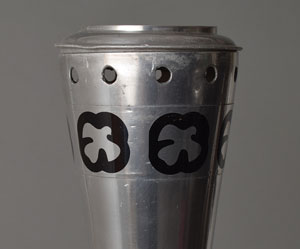 Lot #3139  Mexico City 1968 Summer Olympics ‘Aluminum Silver-Colored’ Torch - Image 2
