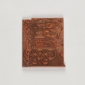 Lot #3173  Lillehammer 1994 Winter Olympics Copper Participation Medal - Image 1