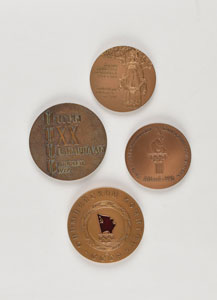 Lot #3214  Russian Olympics 1972, 1992, and 1996 Set of (4) Team Medals - Image 2