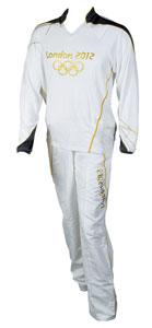 Lot #3198  London 2012 Summer Olympics Torch and Relay Suit - Image 3