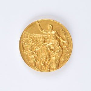 Lot #3120  Rome 1960 Summer Olympics Gold Winner's Medal - Image 1