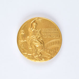 Lot #3120  Rome 1960 Summer Olympics Gold Winner's Medal - Image 2