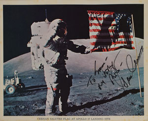 Lot #461 Gene Cernan - Image 1