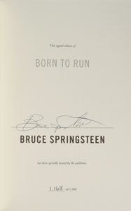 Lot #743 Bruce Springsteen