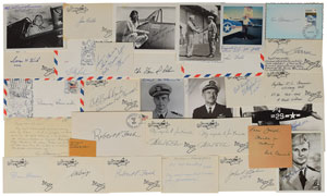 Lot #140  World War II Naval Aces - Image 1