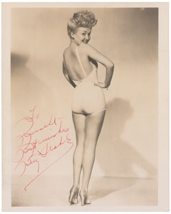 Lot #864 Betty Grable