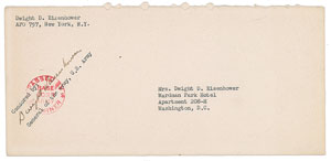 Lot #105 Dwight D. Eisenhower - Image 1