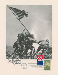 Lot #57  Iwo Jima: Joe Rosenthal