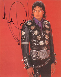 Lot #697 Michael Jackson