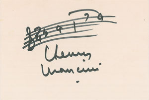 Lot #777 Henry Mancini - Image 1