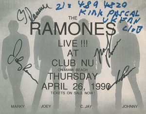 Lot #784  Ramones - Image 1